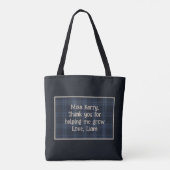 Sleigh All Day (Even If We’re Late) Tote Bag (Achterkant)