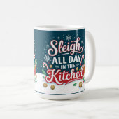 Sleigh all day in the kitchen  koffiemok (Voorkant rechts)