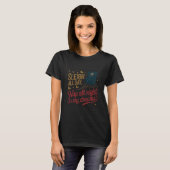 Sleigh All Day Nap All Night Mom Tee T-shirt (Voorkant volledig)