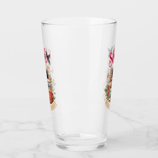 Sleigh All Day Read All Night Glas (Links)