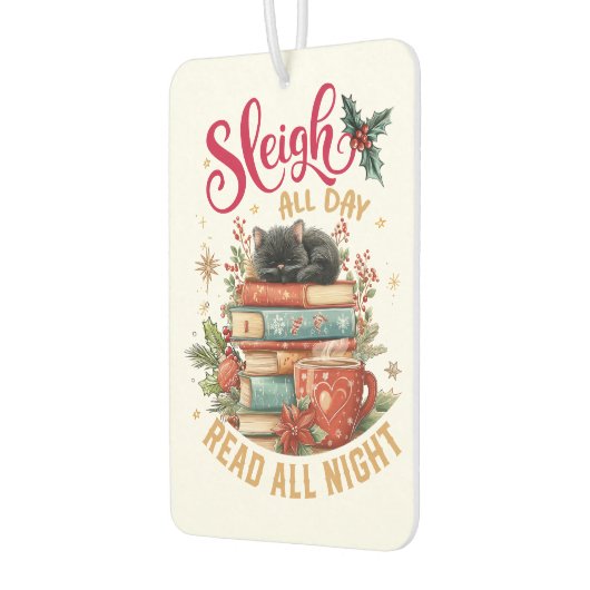 Sleigh All Day Read All Night Luchtverfrisser (Links)