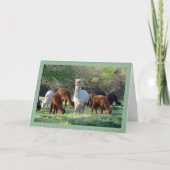 Sleigh Belle Christmas Kaart (Voorkant)