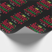 Sleigh Bells & Cozy Puzzles Kerstcadeau Cadeaupapier (Hoek)