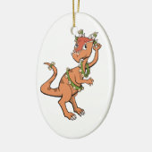 Sleigh Bells Dinosaur Ornament (Links)