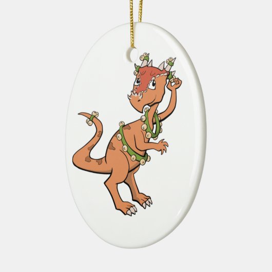 Sleigh Bells Dinosaur Ornament (Links)