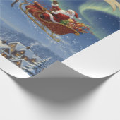Sleigh Bells in the Starlit Cadeaupapier (Hoek)