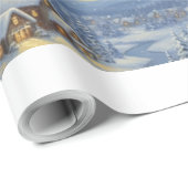 Sleigh Bells in the Starlit Cadeaupapier (Rol Hoek)