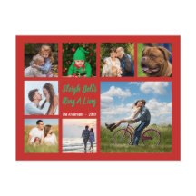 Sleigh Bells Ring 8 Family Photo Collage