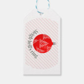Sleigh bells ring cadeaulabel (Voorkant)
