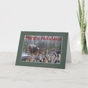 SLEIGH BELLS RING Christmas Kaart