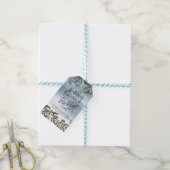 Sleigh Bells Ring Luister je Kerstmis Cadeaulabel (Met Touw)