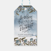 Sleigh Bells Ring Luister je Kerstmis Cadeaulabel (Voorkant)