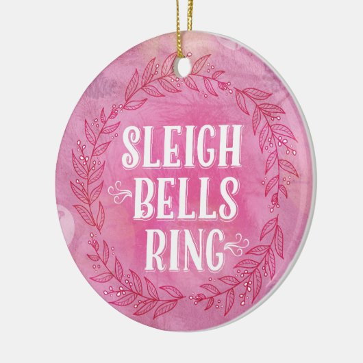 Sleigh Bells Ring - Roze Ornament (Links)