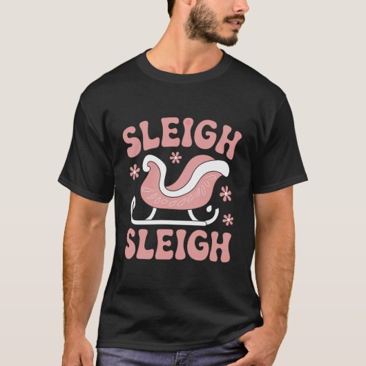 Sleigh Christmas T-shirt (Voorkant)