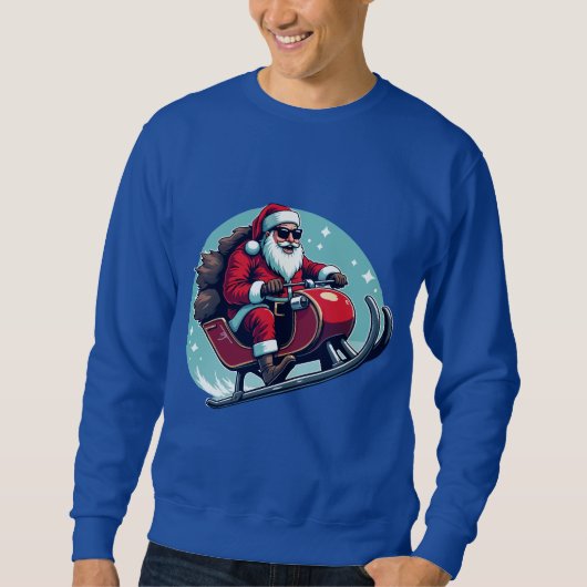 Sleigh de hele dag slee vieren trui (Voorkant)