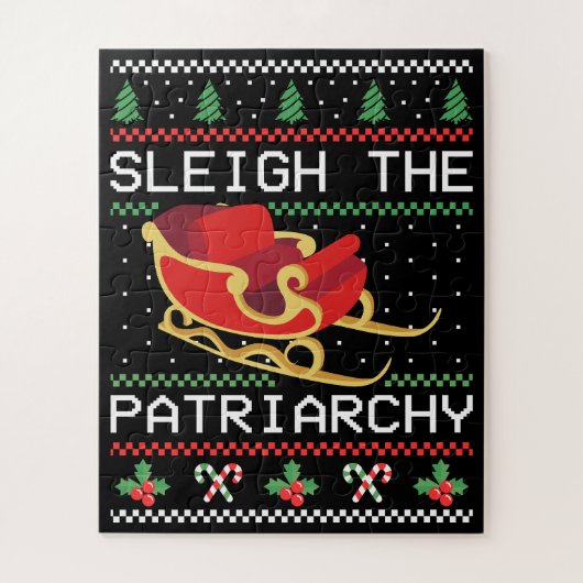 Sleigh De Patriarchie I Legpuzzel (Verticaal)