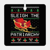 Sleigh De Patriarchie I Metalen Ornament (Voorkant)