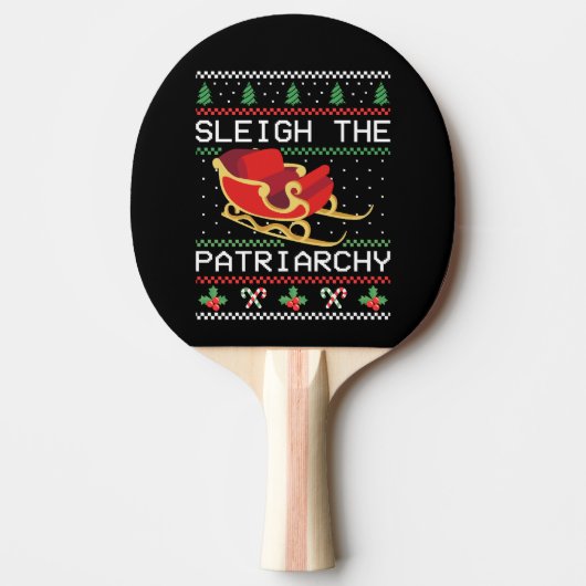 Sleigh De Patriarchie I Tafeltennisbatje (Voorkant)