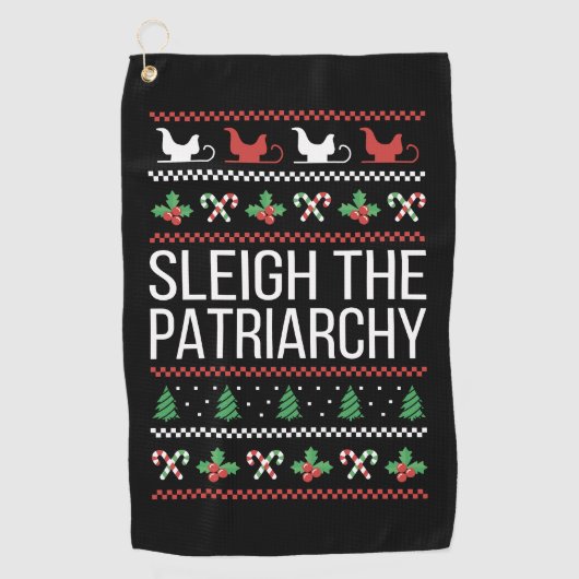 Sleigh De Patriarchie II Golfhanddoek (Voorkant)