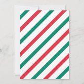 Sleigh Gift Box Favoriete Dingen Kerstfeest Kaart (Achterkant)