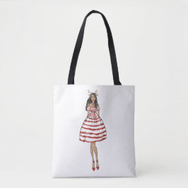 Sleigh hele dag vakantie tote bag