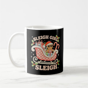 Sleigh Meisje Peperkoek Kerstmis Kerst Kerststok Koffiemok