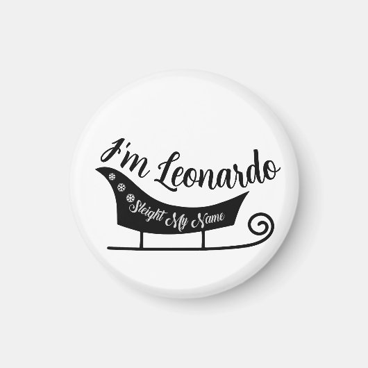 Sleigh, mijn naam. magneet (Voorkant)