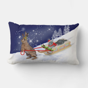 Sleigh Ride Accent Pillow Kussen