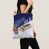 Sleigh Ride All Over Print Bag Tote Bag (Dichtbij)