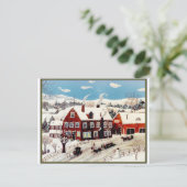 Sleigh Ride Briefkaart (Staand voorkant)