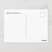 Sleigh Ride Briefkaart (Achterkant)