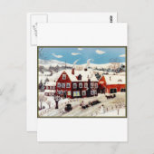 Sleigh Ride Briefkaart (Voorkant / Achterkant)