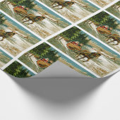 Sleigh Ride Cadeaupapier (Hoek)