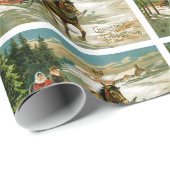 Sleigh Ride Cadeaupapier (Rol Hoek)