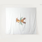 Sleigh Ride Dragonfly Wandkleed (Voorkant (horizontaal))