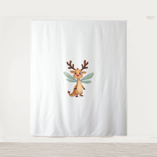 Sleigh Ride Dragonfly Wandkleed (Voorkant)