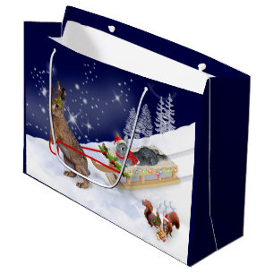 Sleigh Ride Gift-tas Groot Cadeauzakje