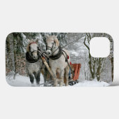 Sleigh Ride in Winter Wonderland Case-Mate iPhone Case (Achterkant (horizontaal))