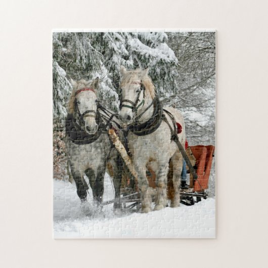 Sleigh Ride Legpuzzel (Verticaal)