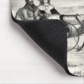 Sleigh Ride mousepad Muismat (Hoek)