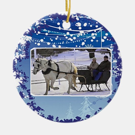 Sleigh Ride Ornament (Voorkant)