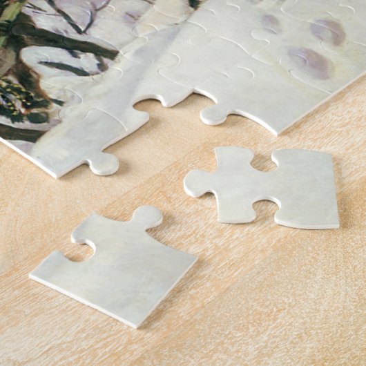 Sleigh Ride Painting Puzzle Legpuzzel (Zijkant)