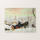 Sleigh Ride Painting Puzzle Legpuzzel (Horizontaal)