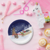 Sleigh Ride Paper Bord (Feest)