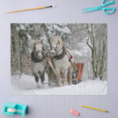 Sleigh Ride Tissuepapier (Craft)