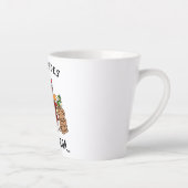 Sleigh Rides en Hot Cocoa – Scandinavische Gnoom Latte Mok (Rechts)