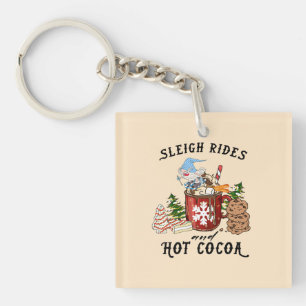 Sleigh Rides en Hot Cocoa – Scandinavische Gnoom Sleutelhanger