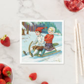 Sleigh riding at Christmas time Servet (Insitu)