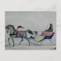 Sleigh van paard