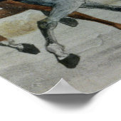 Sleigh van paard poster (Hoek)